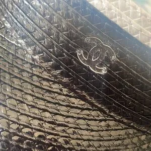 CHANEL | Accessories | Authentic Chanel Raffia Visor | Poshmark display picture 1